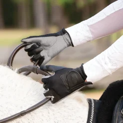CORRECT CONNECT Riding Gloves|™ Oil-Tac™ CopperTech™ Leather Grip Premium Riding Gloves