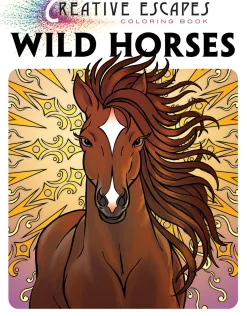 SKYHORSE PUBLISHING Books & Dvds|Creative Escapes Coloring Book: Wild Horses