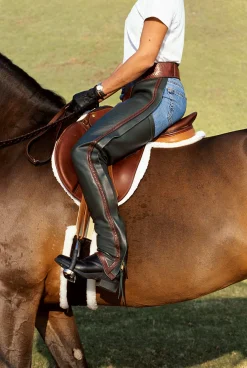 CROWN CUSTOM SDLRY Half Chaps|Crown Custom Saddlery Chaps