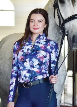 DANCING EQUESTRIAN Long Sleeve Tops|Ladies’ Long-Sleeve Sunshirt