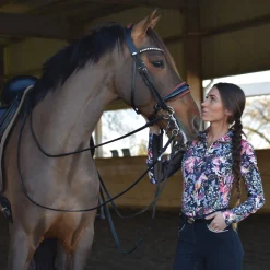 DANCING EQUESTRIAN Long Sleeve Tops|Ladies’ Equus Garden Long Sleeve Shirt