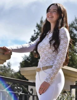 DANCING EQUESTRIAN Long Sleeve Tops|Signature Long Sleeve Shirt