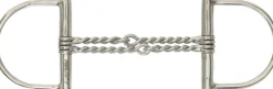 ERS English Horse Bits|Double Twisted Wire Pony King Dee Snaffle Bit