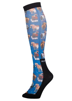 DREAMERS N SCHEMERS Equestrian Socks|Riding Socks & Undergarments|Dreamers and Schemers Pair and a Spare Socks