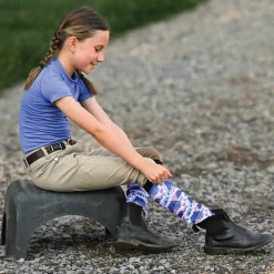 DREAMERS N SCHEMERS Equestrian Socks|Riding Socks & Undergarments|Dreamers and Schemers Youth Pair and a Spare Socks