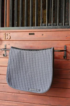 MS GUNGUN TEXTILES Dressage Pads|Close Contact Saddle Pads|DS Contour Piped Mesh Spine Dressage Pad