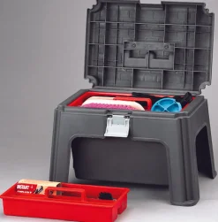 KING YOUNG Braiding & Tails|Grooming Totes|DS Grooming Stool Box