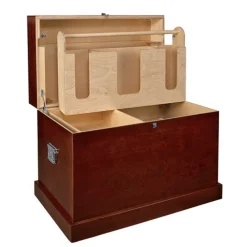 PHOENIX WEST Tack Trunks|DS Hardwood Trunk with Bandage Lid