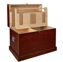 PHOENIX WEST Tack Trunks|DS Hardwood Trunk with Bandage Lid