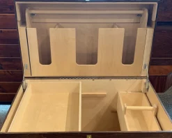 PHOENIX WEST Tack Trunks|DS Hardwood Trunk with Bandage Lid