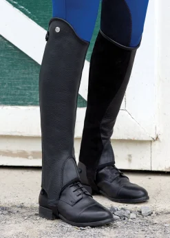 TEXT HORSE Half Chaps|DS Ladies’ Stay Tight Leather Half Chaps