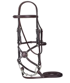 HARMOHN KRAFT English Bridles|DS Premier Figure-8 Bridle
