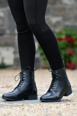 Kids WEATHERBEETA Kids' Paddock Boots|Kids' Paddock Boots|Dublin® Children’s Foundation Laced Paddock Boots II