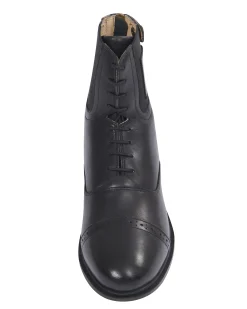 Women WEATHERBEETA Women's Paddock Boots|Dublin® Ladies' Evolution Faux Lace-Front Paddock Boots