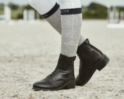 Women WEATHERBEETA Women's Paddock Boots|Dublin® Ladies' Evolution Faux Lace-Front Paddock Boots