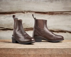 Women WEATHERBEETA Women's Paddock Boots|Dublin® Ladies' Evolution Zip-Front Paddock Boots