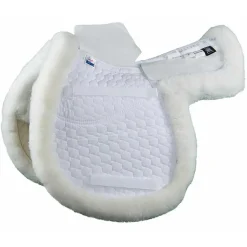 WORLD EQUSTRN BRNDS Close Contact Saddle Pads|E.A. Mattes Correction Hunter Pad with Bare Flaps