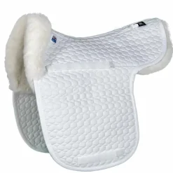 WORLD EQUSTRN BRNDS Dressage Pads|Close Contact Saddle Pads|E.A. Mattes Dressage Contour Pad with Bare Flaps