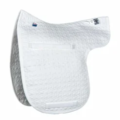 WORLD EQUSTRN BRNDS Close Contact Saddle Pads|E.A. Mattes Dressage Light Flannel Contoured Pad