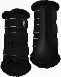 WORLD EQUSTRN BRNDS Horse Boots|E.A. Mattes Front Sheepskin Boots