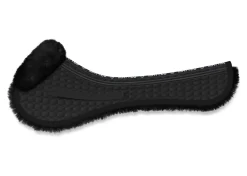 WORLD EQUSTRN BRNDS Close Contact Saddle Pads|E.A. Mattes Jump Correction Half Pad with Pockets for Shims