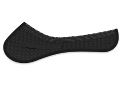 WORLD EQUSTRN BRNDS Close Contact Saddle Pads|E.A. Mattes Jump Quilt Only Correction Half Pad with Pockets for Shims