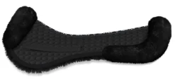 WORLD EQUSTRN BRNDS Half Pads|E.A. Mattes Platinum EWWA Sheepskin All-Purpose Half Pad with Rear Trim