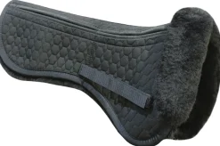 WORLD EQUSTRN BRNDS Half Pads|Dressage Pads|E.A. Mattes Sheepskin Correction Dressage Half Pad