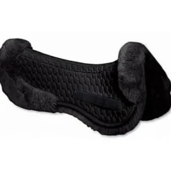 WORLD EQUSTRN BRNDS Half Pads|E.A. Mattes Sheepskin Rolled Back Half Pad