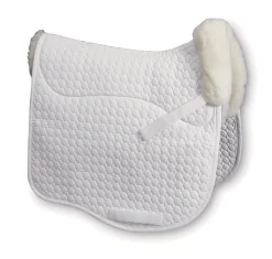 WORLD EQUSTRN BRNDS Dressage Pads|Close Contact Saddle Pads|E.A. Mattes Dressage EuroFit Pad with Bare Flaps
