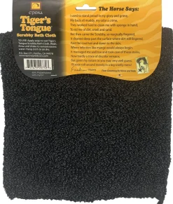 EPONA LTD Braiding & Tails|Grooming Totes|Epona Tiger’s Tongue® Scrubby Bath Cloth