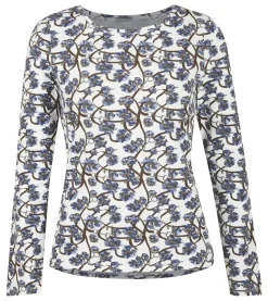 KERRITS Long Sleeve Tops|EQL by ® Ladies’ Organic Cotton Long Sleeve Print Top
