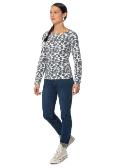 KERRITS Long Sleeve Tops|EQL by ® Ladies’ Organic Cotton Long Sleeve Print Top