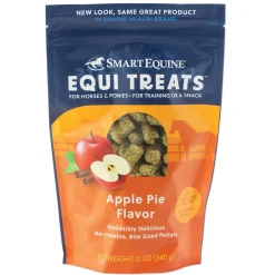 ANIMAL HEALTH INTERNATIONAL Horse Treats|Horse Treats|Equi Treats™ Bite Sized Pellets by SmartEquine™ - 12 oz