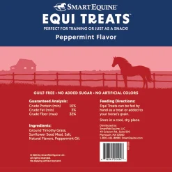 ANIMAL HEALTH INTERNATIONAL Horse Treats|Horse Treats|Equi Treats™ Bite Sized Pellets by SmartEquine™ - 12 oz