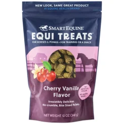 ANIMAL HEALTH INTERNATIONAL Horse Treats|Horse Treats|Equi Treats™ Bite Sized Pellets by SmartEquine™ - 12 oz