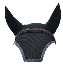 EQUIFIT Ear Bonnets|Ear Bonnets|® Ear Bonnet with Colored Trim and No Logo