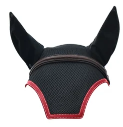 EQUIFIT Ear Bonnets|Ear Bonnets|® Ear Bonnet with Colored Trim and No Logo