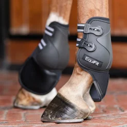 EQUIFIT Horse Boots|® Prolete™ Hind Boots with Elastic Straps & Extended Liners