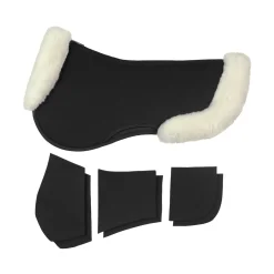 EQUIFIT Half Pads|® UltraWool™ Thin ImpacTeq® Half Pad with Shims