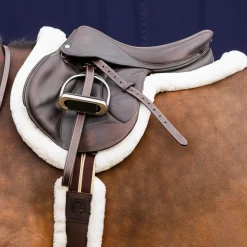 EQUINAVIA Close Contact Saddle Pads|Eidsvoll Ultra Fleece Trimmed Show Pad