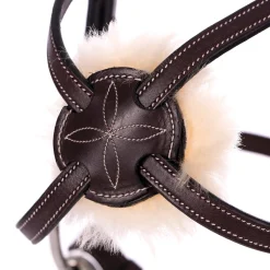 EQUINAVIA English Bridles|Valkyrie Fancy-Stitched Figure-8 Bridle & Reins