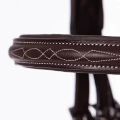 EQUINAVIA English Bridles|Valkyrie Fancy-Stitched Figure-8 Bridle & Reins