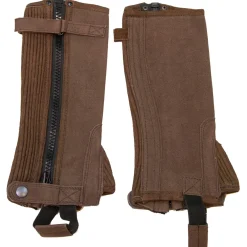 Kids INTREPID INTL Half Chaps|Kids' Half Chaps|Equine Athletics Kids’ Clarino™ Half Chaps