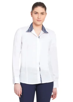 JPC EQUESTRIAN Show Shirts|Equine Couture™ Ladies' Isabel Coolmax® Long Sleeve Show Shirt