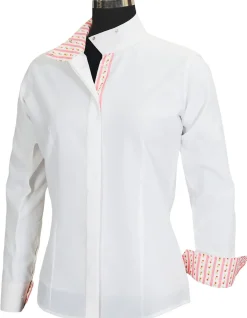 JPC EQUESTRIAN Show Shirts|Equine Couture™ Ladies' Isabel Coolmax® Long Sleeve Show Shirt