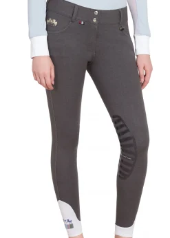 JPC EQUESTRIAN Knee Patch Breeches|Equine Couture™ Ladies' Sophie Silicone Knee-Patch Breech