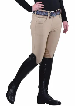 JPC EQUESTRIAN Knee Patch Breeches|Equine Couture™ Ladies' Sophie Silicone Knee-Patch Breech