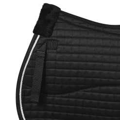 JPC EQUESTRIAN Close Contact Saddle Pads|Equine Couture™ Regal All-Purpose Pad with Faux-Mink Fur & Coolmax® Lining