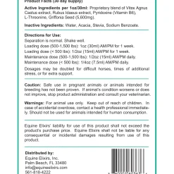 EQUINE ELIXIRS INC Horse Supplements|Equine Elixir Positude®